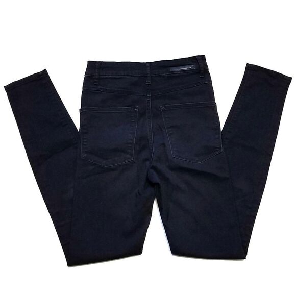 ZARA Outfit Black High Rise Jeans Cropped T-shirt - Picture 7 of 8